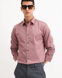 Full Sleeves Dobby Textured Shirt
