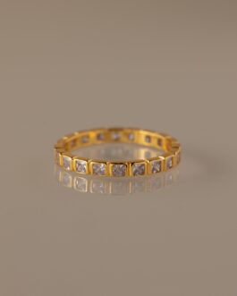Eternity Bezel Birthstone Ring