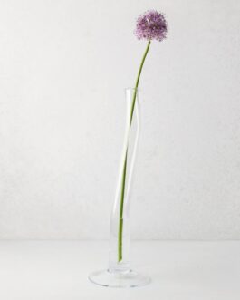 Maddie Large Scissor-Cut Glass Vase