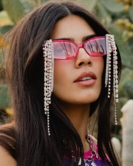 Hillary Rhinestone Sunglasses