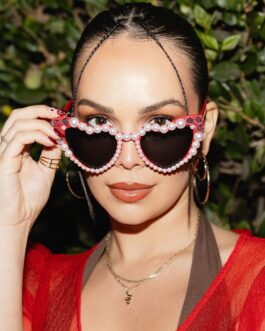 Rose Heart Sunglasses