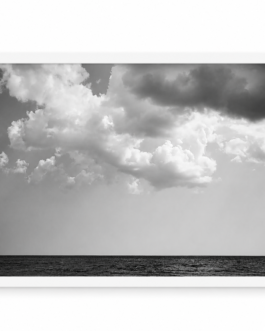 Black and White Ocean Photograph By Little Wish