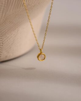 Moonstone Charm Necklace
