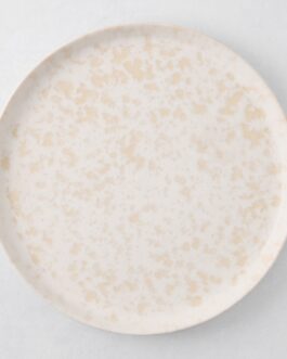 Natural Nuno Splatter Stoneware Dinner Plate