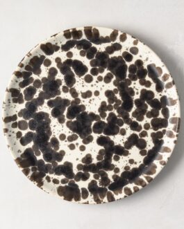 Nuno Splatter Stoneware Salad Plate