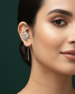 Women Beautiful Peacock Design Ear Cuff