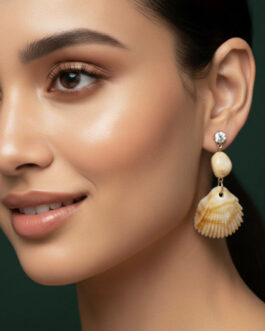 Women Unique Sea Shell Drop Earrings
