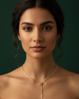 Women Trendy Snake Design Minimal Necklace