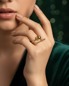Women Unique Adjustable Statement Ring