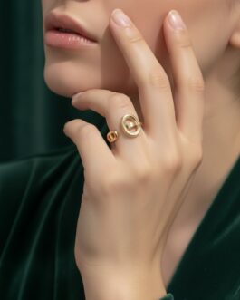 Women Circular Stylish Adjustable Fancy Ring