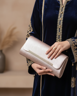 Pink Fancy Clutch For Ladies