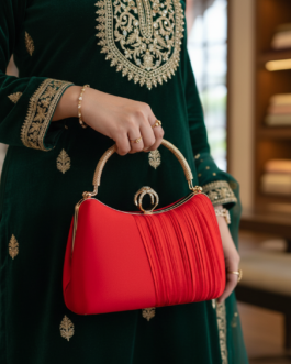 Red Formal Clutch