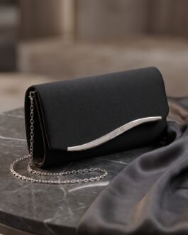 Black Formal Clutch For Women