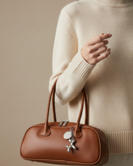 Brown Formal Hand Bag For Ladies