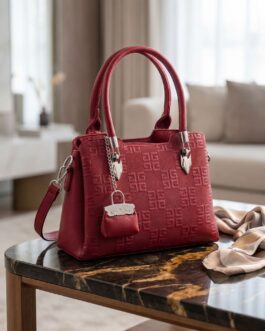 Red Formal Hand Bag For Ladies