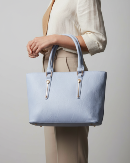 Blue Formal Shoulder Bag For Ladies
