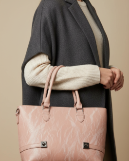 Pink Formal Shoulder Bag For Ladies
