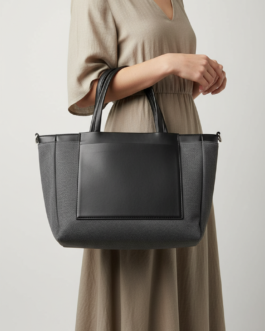Black Formal Shoulder Bag For Ladies