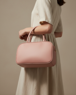 Pink Formal Hand Bag For Ladies
