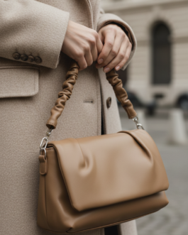 Green Formal Shoulder Bag For Ladies