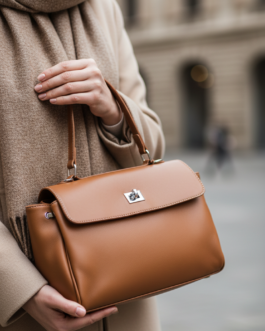 Brown Formal Hand Bag For Women
