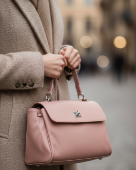 Pink Formal Hand Bag For Women