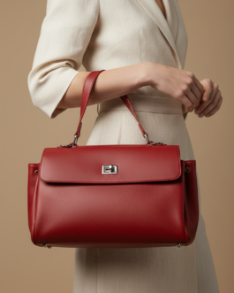 Red Formal Hand Bag For Women