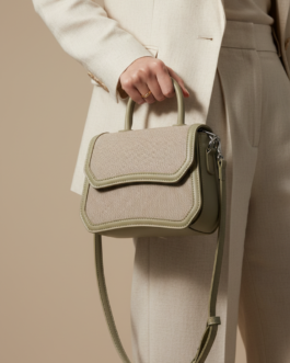 Green Formal Shoulder Bag For Women