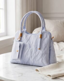 Blue Formal Hand Bag For Ladies