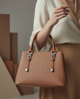 Brown Formal Hand Bag For Women