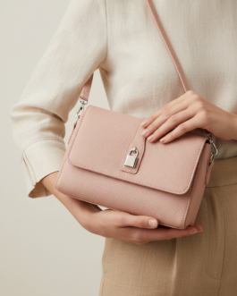 Pink Formal Shoulder Bag For Ladies