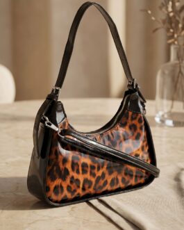Brown Formal Shoulder Bag For Women