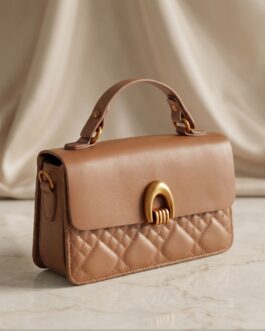 Brown Formal Shoulder Bag For Women