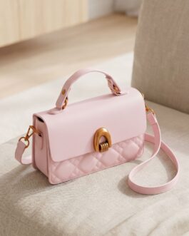 Pink Formal Shoulder Bag For Women