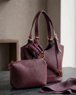 Maroon Formal Shoulder Bag For Women
