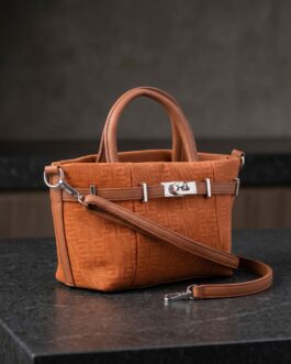 Brown Formal Shoulder Bag For Women