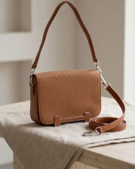 Brown Formal Shoulder Bag For Women