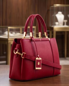 Red Formal Hand Bag For Ladies