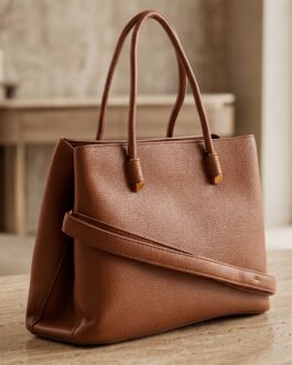 Brown Formal Hand Bag For Ladies