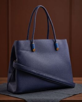 Blue Formal Hand Bag For Ladies