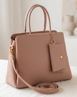 Fawn Formal Hand Bag For Ladies
