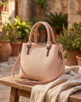 Beige Formal Hand Bag For Women