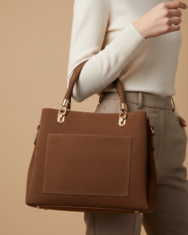 Brown Formal Hand Bag For Women