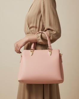 Pink Formal Hand Bag For Ladies