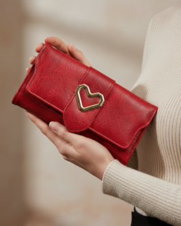 Red Casual Wallet