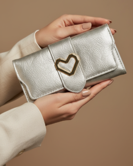 Silver Casual Wallet