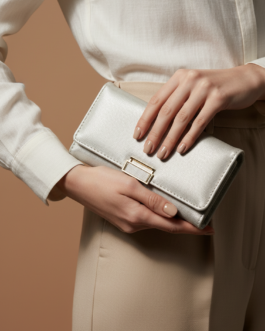 Silver Casual Wallet