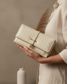 White Casual Wallet