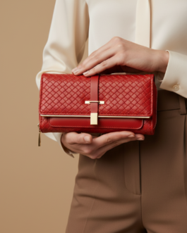 Red Casual Wallet