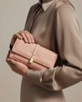 Pink Casual Wallet